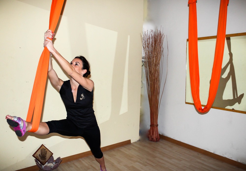 Lo encontré Nuevo significado María Genial sesión de Yoga + Suspensión = Aeroyoga - Inspira Fit