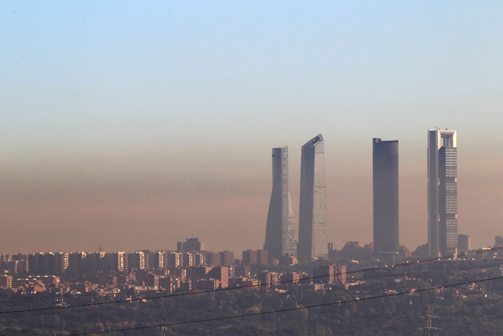 contaminación Madrid